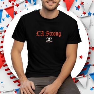 Anaheim Ducks Fanatics LA Strong Tee Shirt