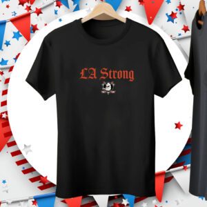 Anaheim Ducks Fanatics LA Strong Tee Shirt
