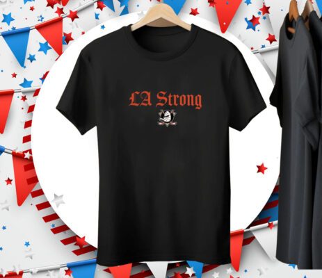 Anaheim Ducks Fanatics LA Strong Tee Shirt