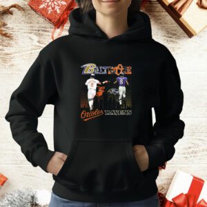 Baltimore Orioles Henderson Baltimore Ravens Jackson 8 T-Shirt