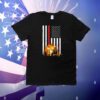 California Firefighter US Flag T-Shirt
