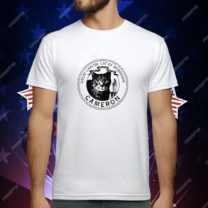 Cameron Great Capitol Cat Of Nebraska T-Shirt