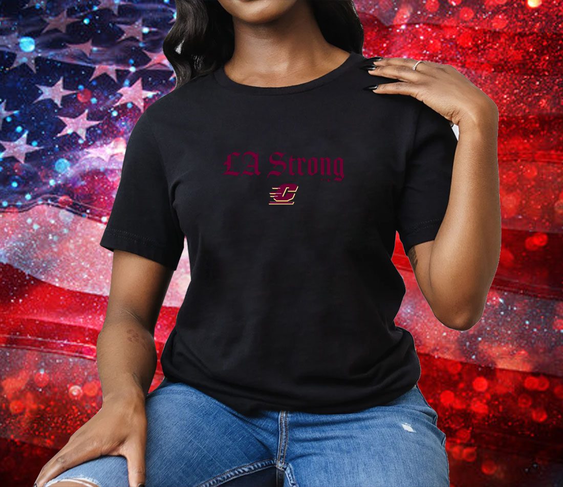 Central Michigan Chippewas LA Strong Tee Shirt