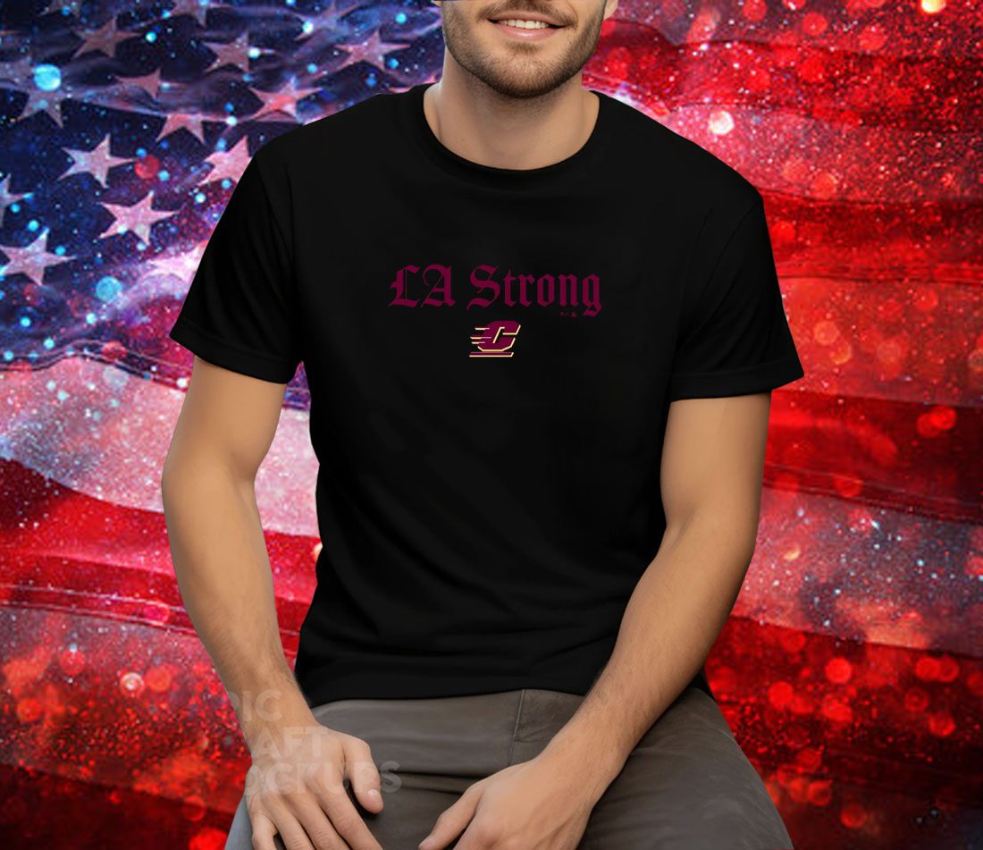 Central Michigan Chippewas LA Strong Tee Shirt