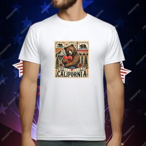 Comfort Colors Vintage Pray For California T-Shirt