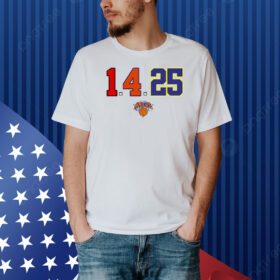 Derrick Rose Night 1.4.25 New York Knicks Shirt