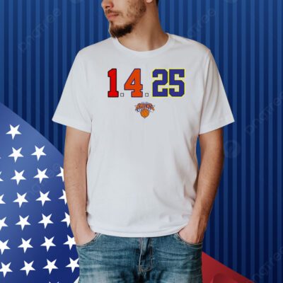 Derrick Rose Night 1.4.25 New York Knicks Shirt