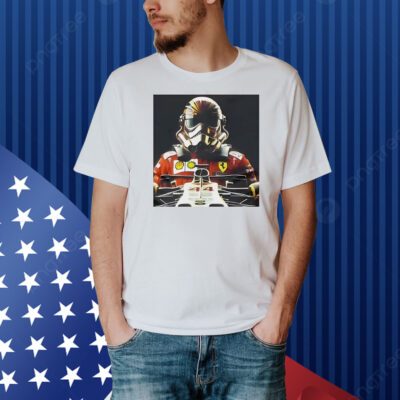 George Lucas wearing Lewis Stormtrooper Shirt