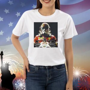 George Lucas wearing Lewis Stormtrooper Shirt