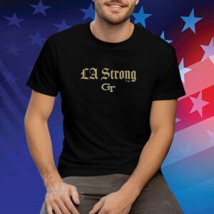 Georgia Tech Yellow Jackets LA Strong Tee Shirt