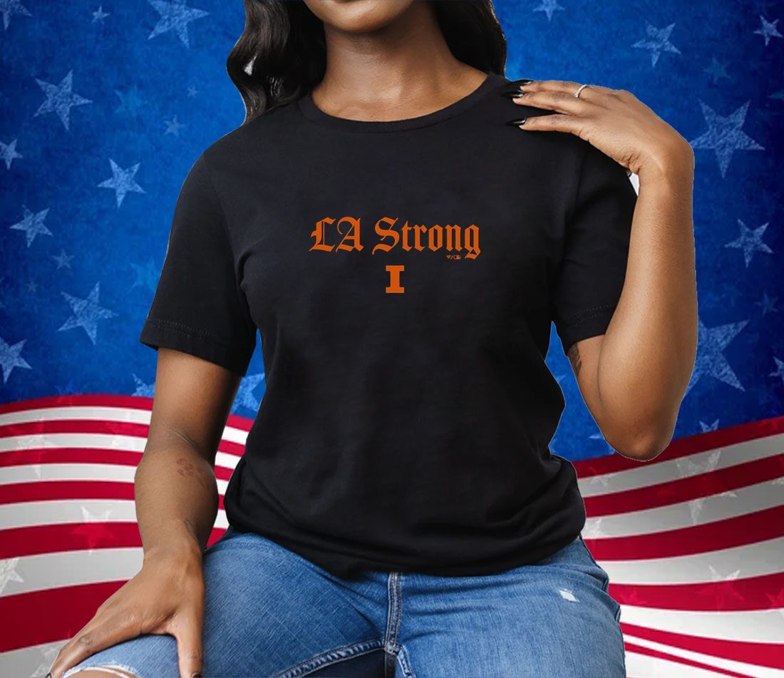 Good Illinois Fighting Illini LA Strong Tee Shirt