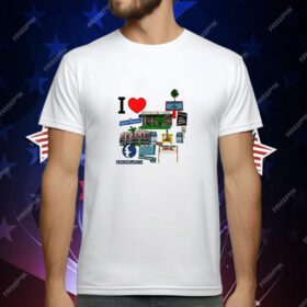 Hamsa Club I Love Moonshadows Malibu T-Shirt