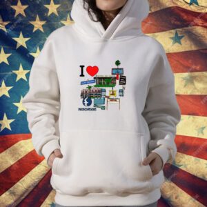 Hamsa Club I Love Moonshadows Malibu T-Shirt