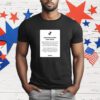Important Update From TikTok T-Shirt