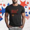 Iowa State Basketball Text Logo Overlay T-Shirt