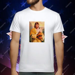 Jesus hugging Anya Forger Spy X Family T-Shirt
