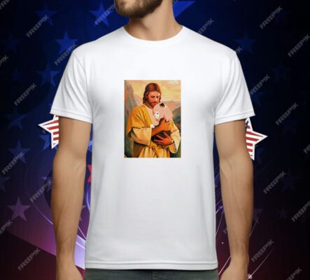 Jesus hugging Anya Forger Spy X Family T-Shirt
