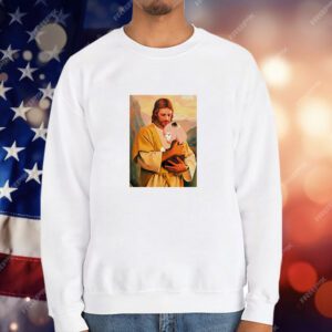 Jesus hugging Anya Forger Spy X Family T-Shirt