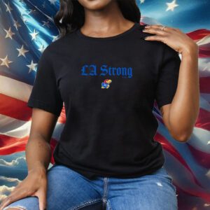 Kansas Jayhawks LA Strong Tee Shirt