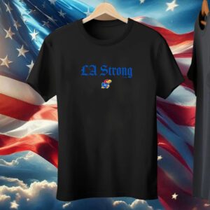 Kansas Jayhawks LA Strong Tee Shirt