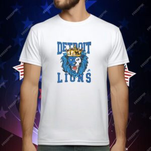 King Detroit Lions Roar Back 2 Back 2025 T-Shirt