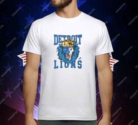 King Detroit Lions Roar Back 2 Back 2025 T-Shirt