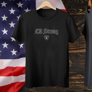 LA Strong X Las Vegas Raiders Tee Shirt