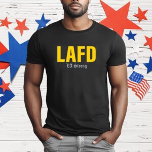 LAFD LA Strong Vintage Crewneck T-Shirt