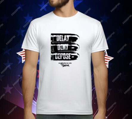 Limited Delay Deny Depose Sean Strickland T-Shirt