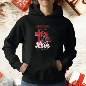 Louisvlle In My Veins Jesus Jesus In My Heart T-Shirt