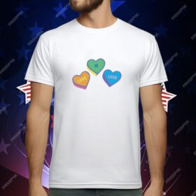 Love is Love Hearts T-Shirt