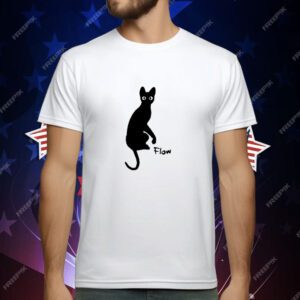 M50 Flow Movie India Ink Cat T-Shirt