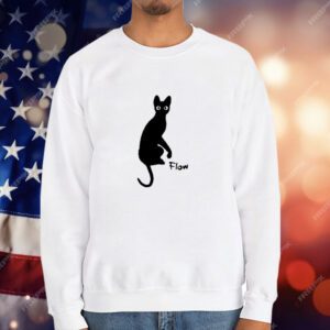 M50 Flow Movie India Ink Cat T-Shirt