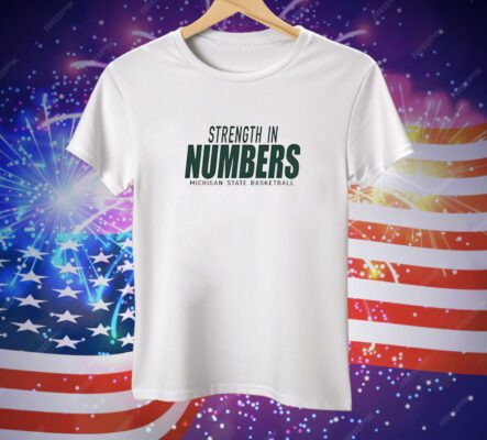 Michigan State Spartans Strength in Numbers Tee Shirt