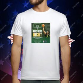Naz Reid Night Jersey Retirement Ceremony T-Shirt