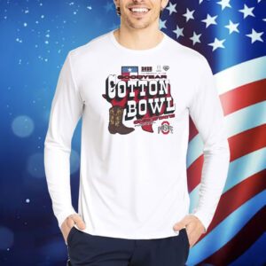 Official Ohio State Buckeyes 2025 College Football Playoff Semifinal At The Goodyear Cotton Bowl Classic Bound Vintage NCAA Shirt