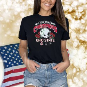 Official Ohio State Buckeyes CFP College Football Playoff Quarterfinal At The 2025 Rose Bowl Game Presented By Prudential Champions NCAA Shirt