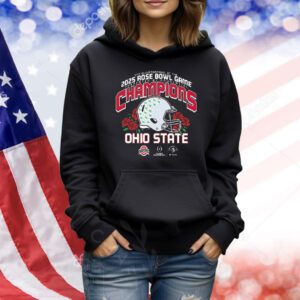 Official Ohio State Buckeyes CFP College Football Playoff Quarterfinal At The 2025 Rose Bowl Game Presented By Prudential Champions NCAA Shirt