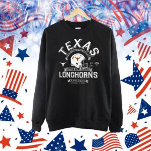Official Texas Longhorns Burnt Orange CFP Football Semifinal At The 2025 Goodyear Cotton Bowl Classic Bound Arlington Jan 10 NCAA Shirt
