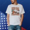 Official Texas Longhorns NCAA College Football Playoff Quarterfinal 2025 Chick-Fil-A Peach Bowl Champions Victory Ahead Shirt