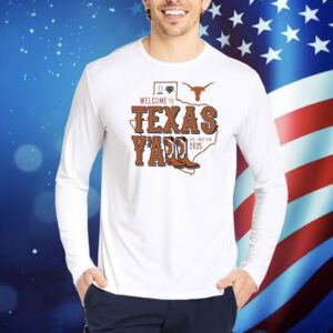 Official Texas Longhorns NCAA Playoff Semifinal 2025 Cotton Bowl Welcome To Texas Y’All Arlington 2025 Shirt