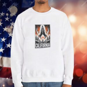 Pray For California I Stand With Los Angeles T-Shirt