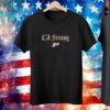 Purdue Boilermakers LA Strong Tee Shirt