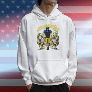 Skeleton Los Angeles Football T-Shirt