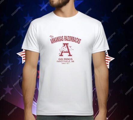 The Arkansas Razorbacks Football Go Hogs Since 1871 T-Shirt
