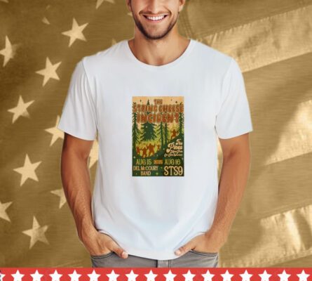 The String Cheese Incident August 15-16 2025 The Pines Music Park T-Shirt