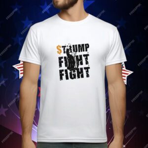Trump Fight Fight Coin Meme T-Shirt