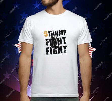 Trump Fight Fight Coin Meme T-Shirt