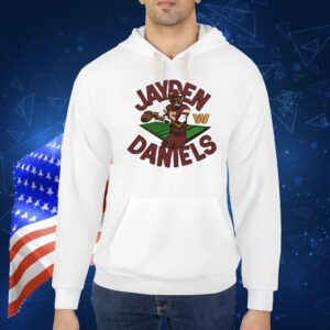 Washington Commanders Jayden Daniels cartoon Shirt