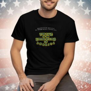 Are You Afraid of the Dark? Submitted for the Approval of the Midnight Society I Call This Story The Tale of the United States of America Tee Shirt